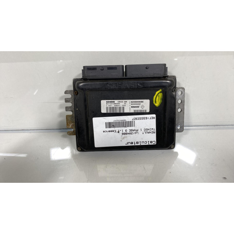 Calculateur moteur RENAULT TWINGO 1 Photo n°2