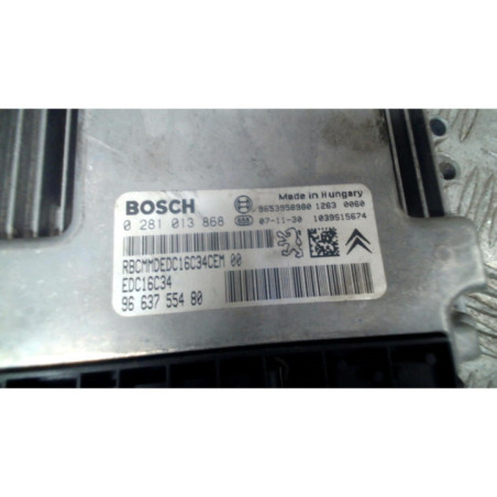 Calculateur moteur PEUGEOT 207 Photo n°1