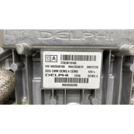 Calculateur moteur PEUGEOT 407 Photo n°1