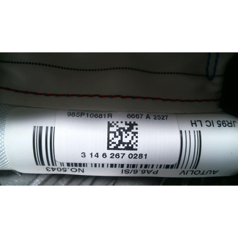 Air bag rideau gauche RENAULT GRAND SCENIC 3 Photo n°3