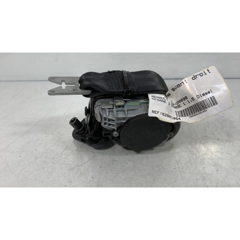 Pretensionneur de ceinture avant droit RENAULT MEGANE 3 Photo n°2