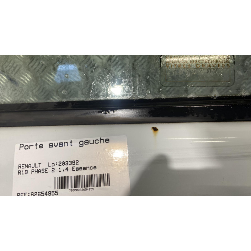 Porte avant gauche RENAULT R19 Photo n°3
