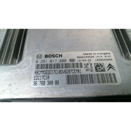 Calculateur moteur CITROEN C3 2 Photo n°1