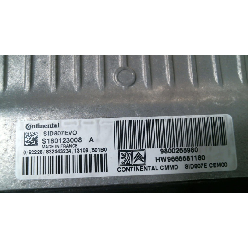 Calculateur moteur PEUGEOT PARTNER 2 Photo n°1