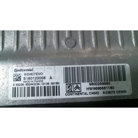 Calculateur moteur PEUGEOT PARTNER 2 Photo n°1