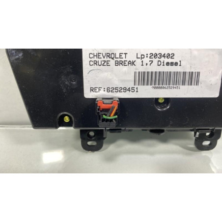 Commande chauffage CHEVROLET CRUZE Photo n°1