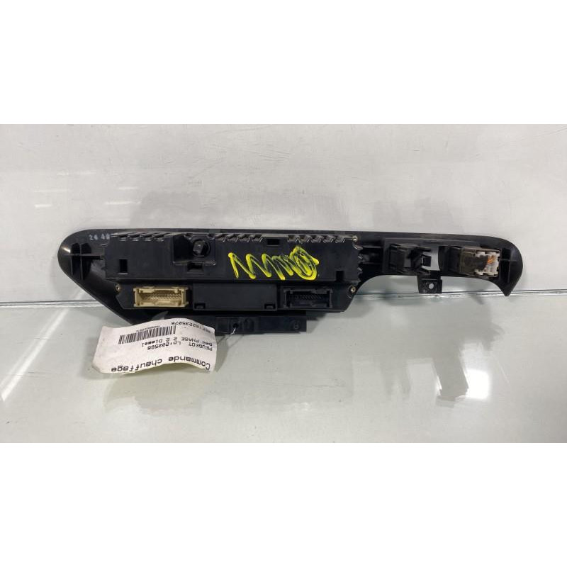Commande chauffage PEUGEOT 806 Photo n°2