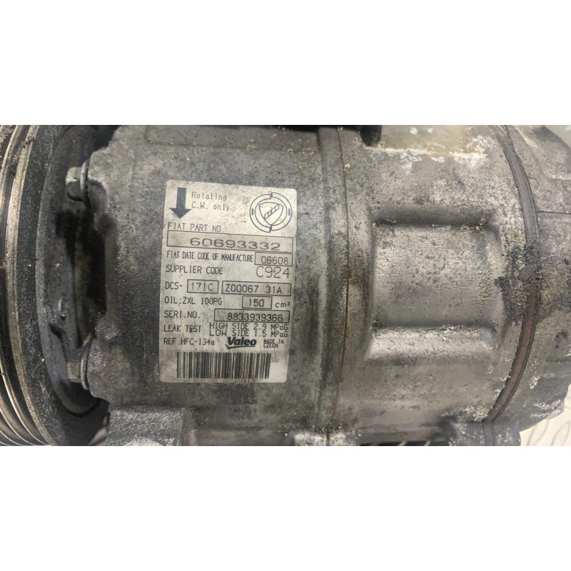 Compresseur clim ALFA ROMEO 159 Photo n°4