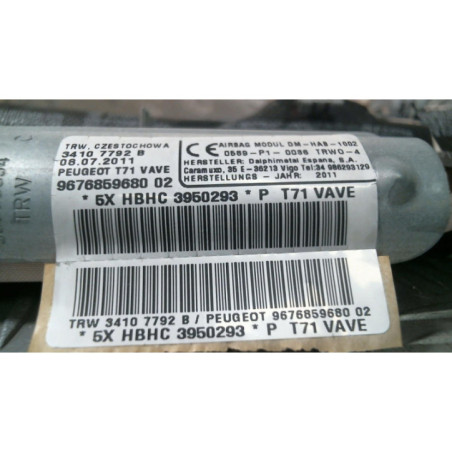 Air bag rideau droit PEUGEOT 308 1
