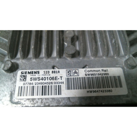 Calculateur moteur CITROEN XSARA Photo n°1