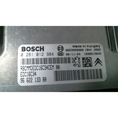 Calculateur moteur PEUGEOT 407