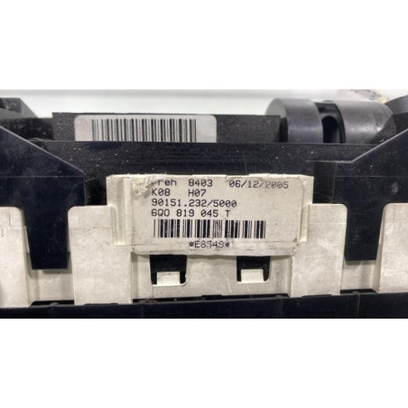 Commande chauffage VOLKSWAGEN FOX Photo n°1