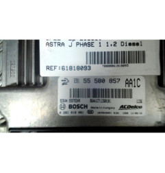 Calculateur moteur OPEL ASTRA J Photo n°1