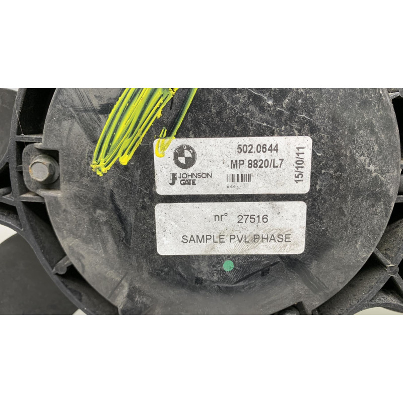 Moto ventilateur radiateur BMW SERIE 1 F20 Photo n°4