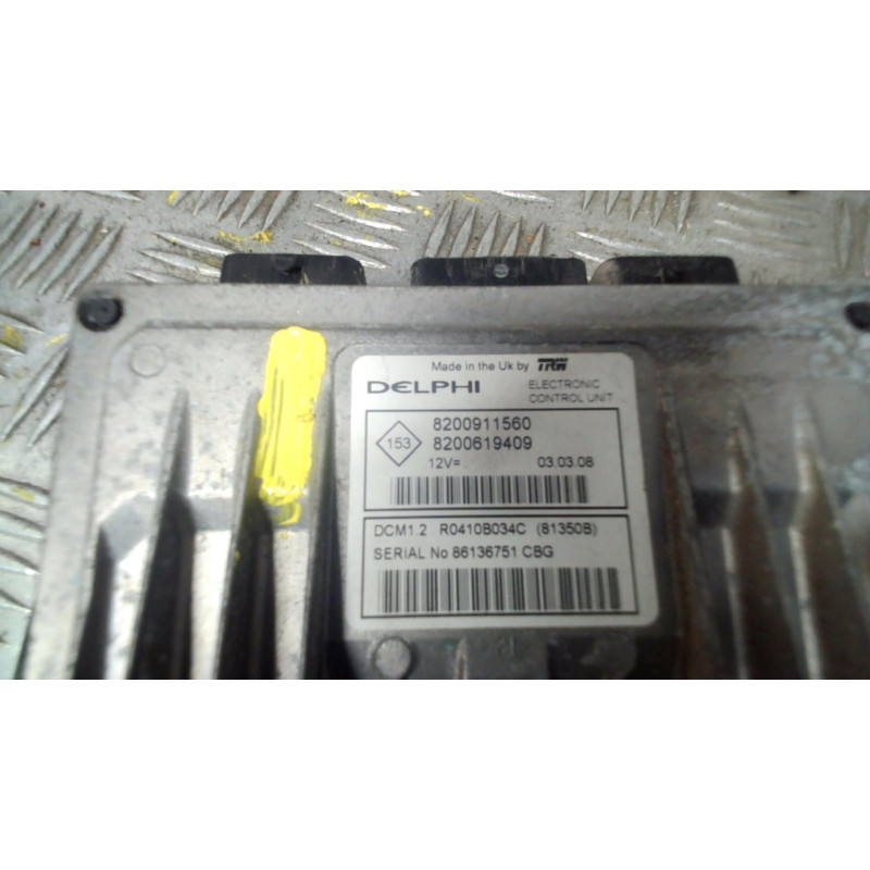 Calculateur moteur RENAULT MEGANE 2 Photo n°3