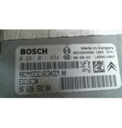 Calculateur moteur PEUGEOT 307 Photo n°1