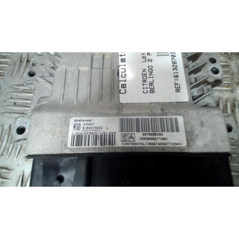 Calculateur moteur CITROEN BERLINGO 2 Photo n°3
