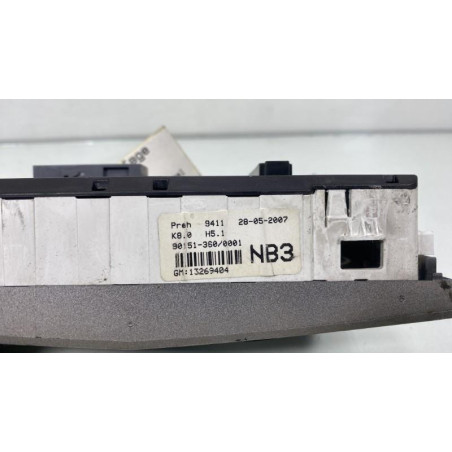 Commande chauffage OPEL ASTRA H