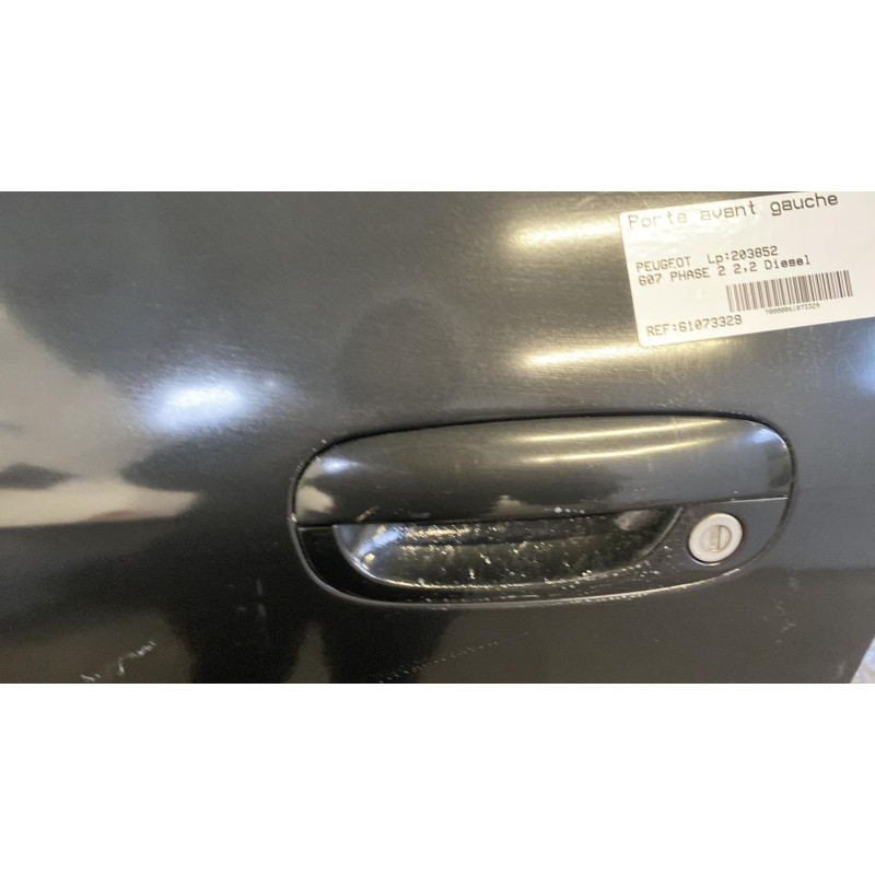 Porte avant gauche PEUGEOT 607 Photo n°1