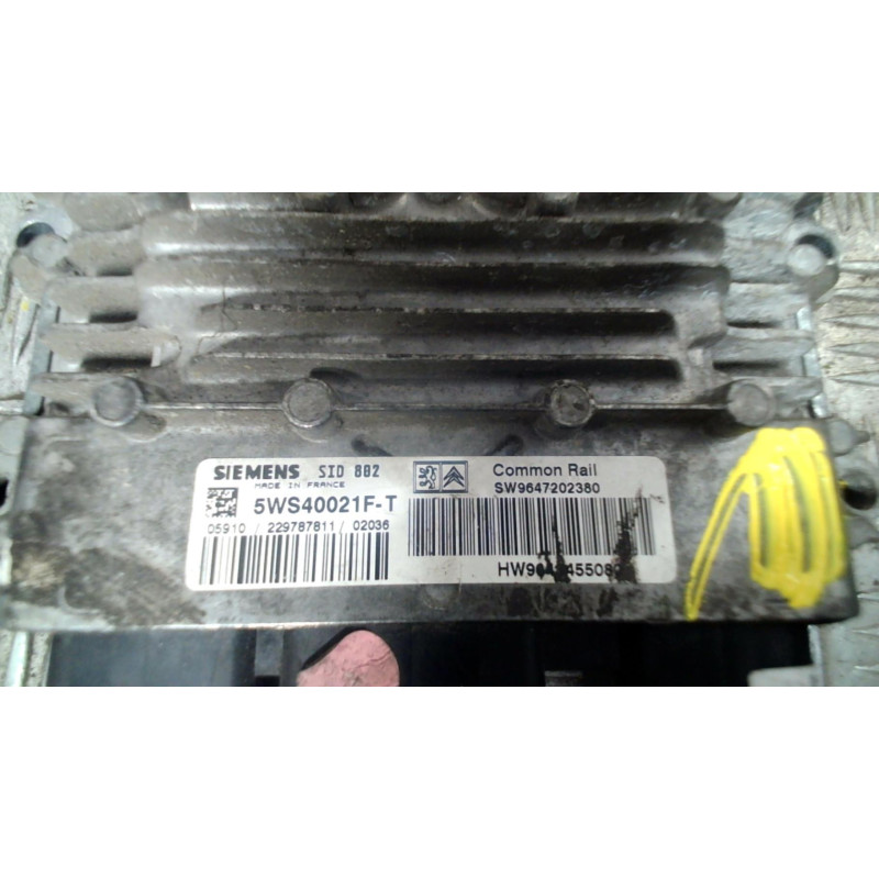 Calculateur moteur CITROEN C3 1 Photo n°3