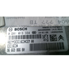 Calculateur moteur PEUGEOT 3008 1