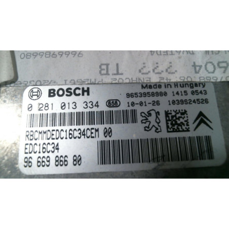 Calculateur moteur PEUGEOT 3008 1