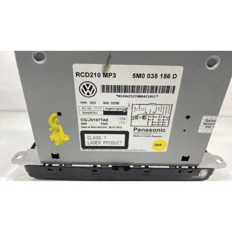 Autoradio d'origine VOLKSWAGEN POLO 5