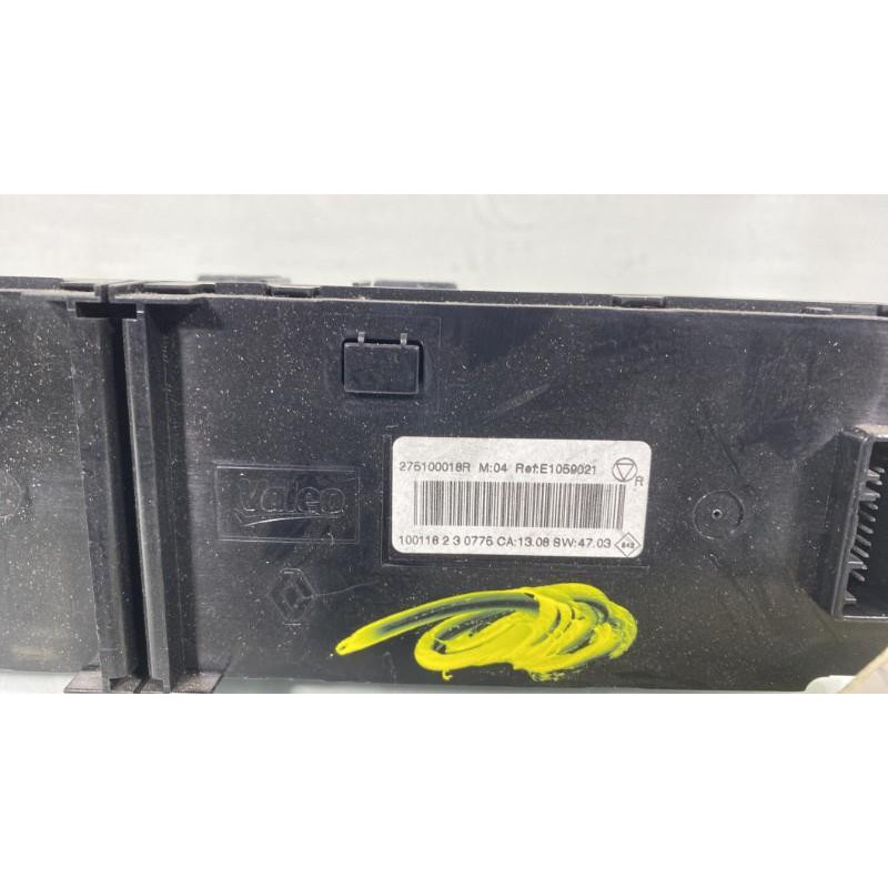 Commande chauffage RENAULT FLUENCE Photo n°1