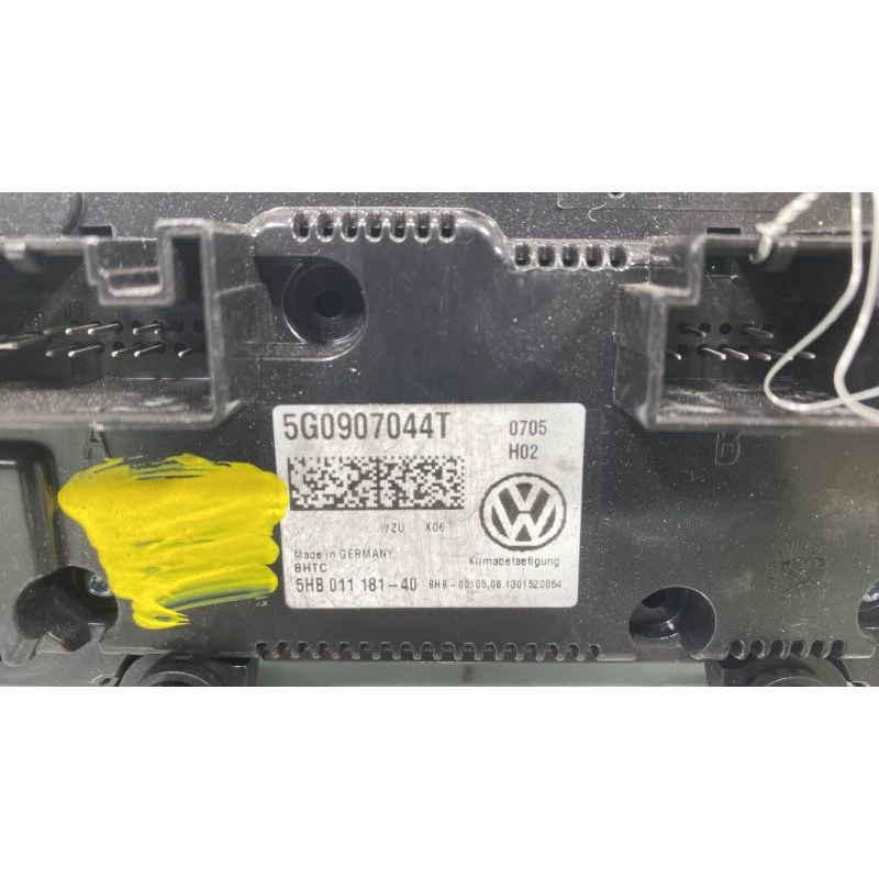 Commande chauffage VOLKSWAGEN GOLF 7 Photo n°1