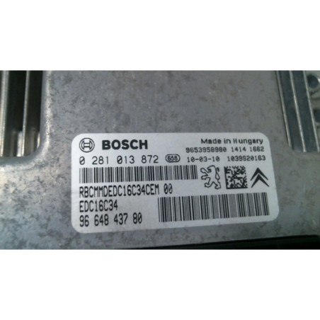 Calculateur moteur PEUGEOT PARTNER 2 Photo n°1