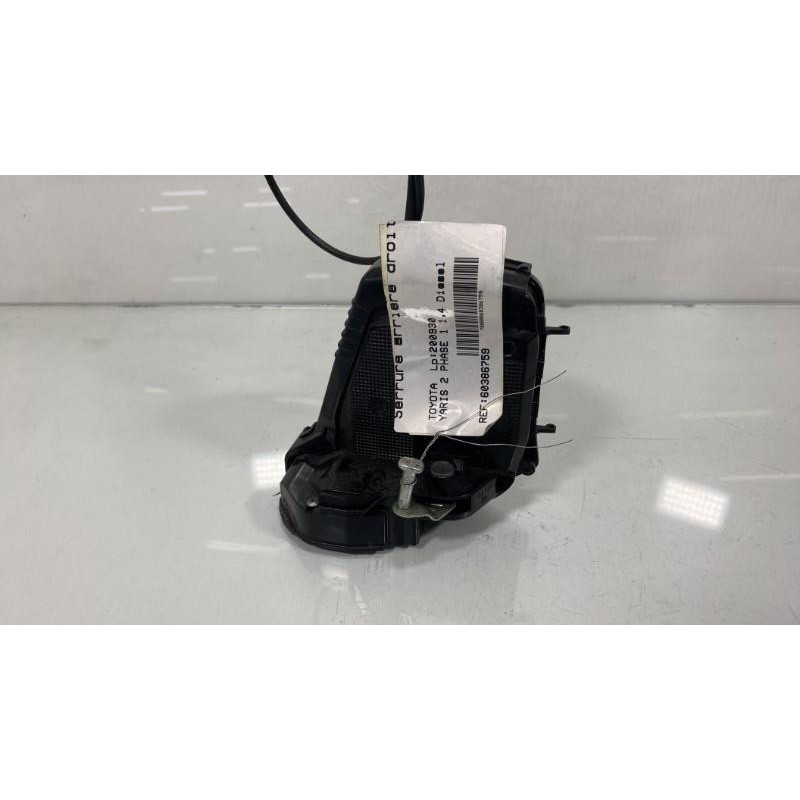 Serrure arriere droit TOYOTA YARIS 2 Photo n°2