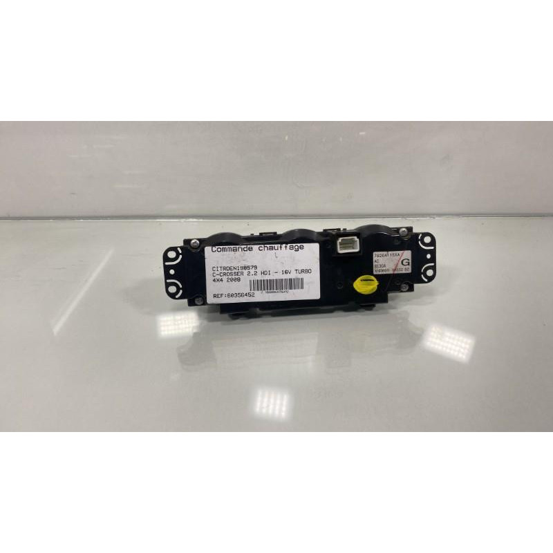 Commande chauffage CITROEN C-CROSSER Photo n°3