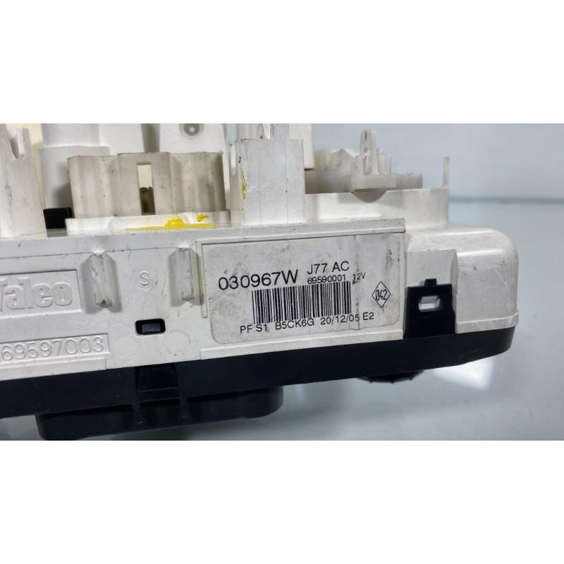 Commande chauffage RENAULT MODUS Photo n°1