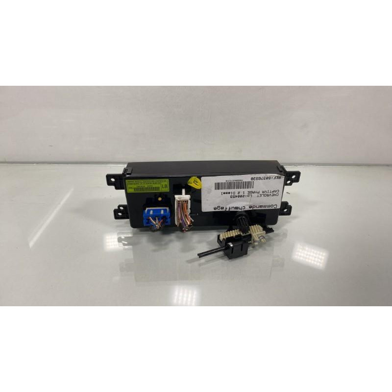Commande chauffage CHEVROLET CAPTIVA Photo n°1
