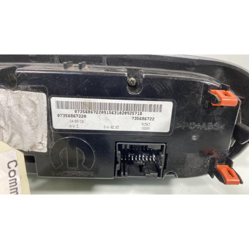 Commande chauffage FIAT 500X Photo n°3