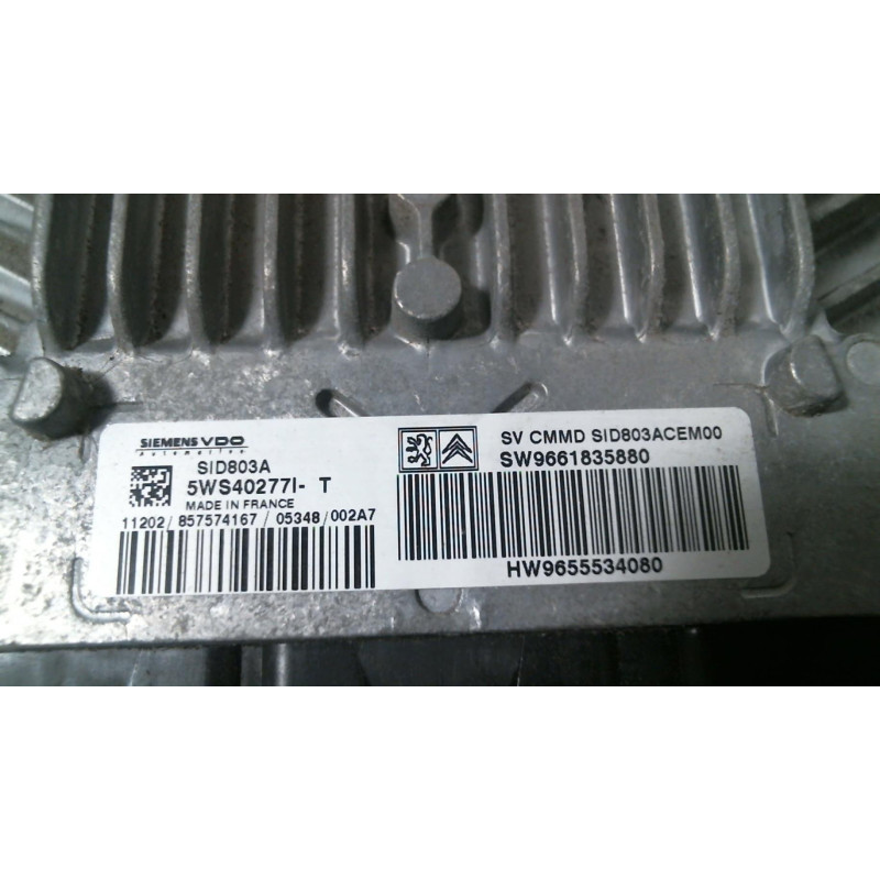 Calculateur moteur PEUGEOT 307 Photo n°1