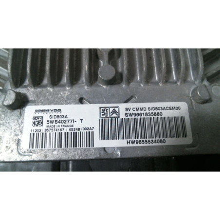 Calculateur moteur PEUGEOT 307 Photo n°1