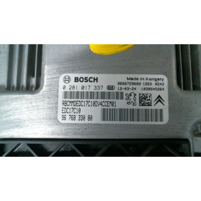 Calculateur moteur CITROEN C3 2 Photo n°2