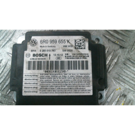 Boitier air bag VOLKSWAGEN POLO 5 Photo n°1