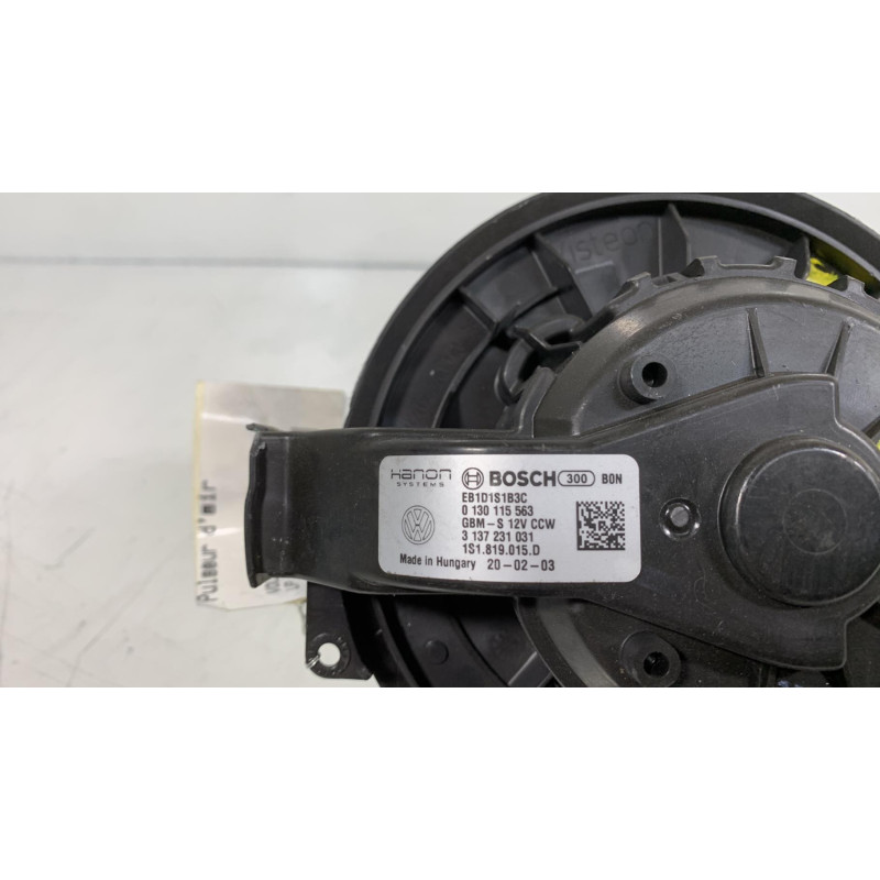 Pulseur d'air VOLKSWAGEN UP Photo n°1