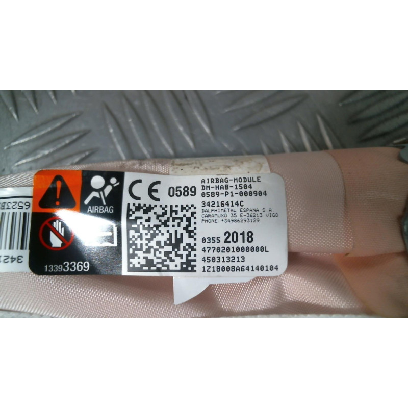 Air bag rideau gauche CITROEN C3 AIRCROSS Photo n°1