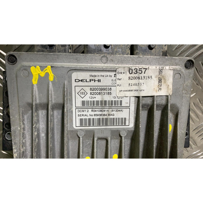 Calculateur moteur RENAULT KANGOO 2 Photo n°3