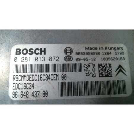 Calculateur moteur PEUGEOT 308 1 Photo n°1