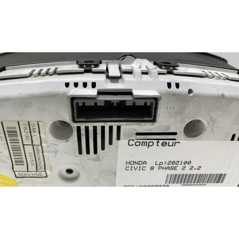 Compteur HONDA CIVIC 8 Photo n°2