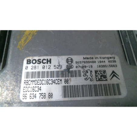 Calculateur moteur CITROEN C3 1 Photo n°1