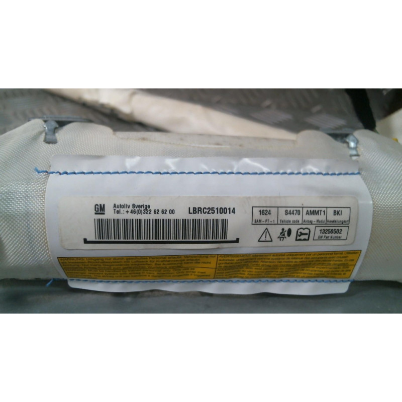 Air bag rideau gauche OPEL MERIVA B Photo n°2