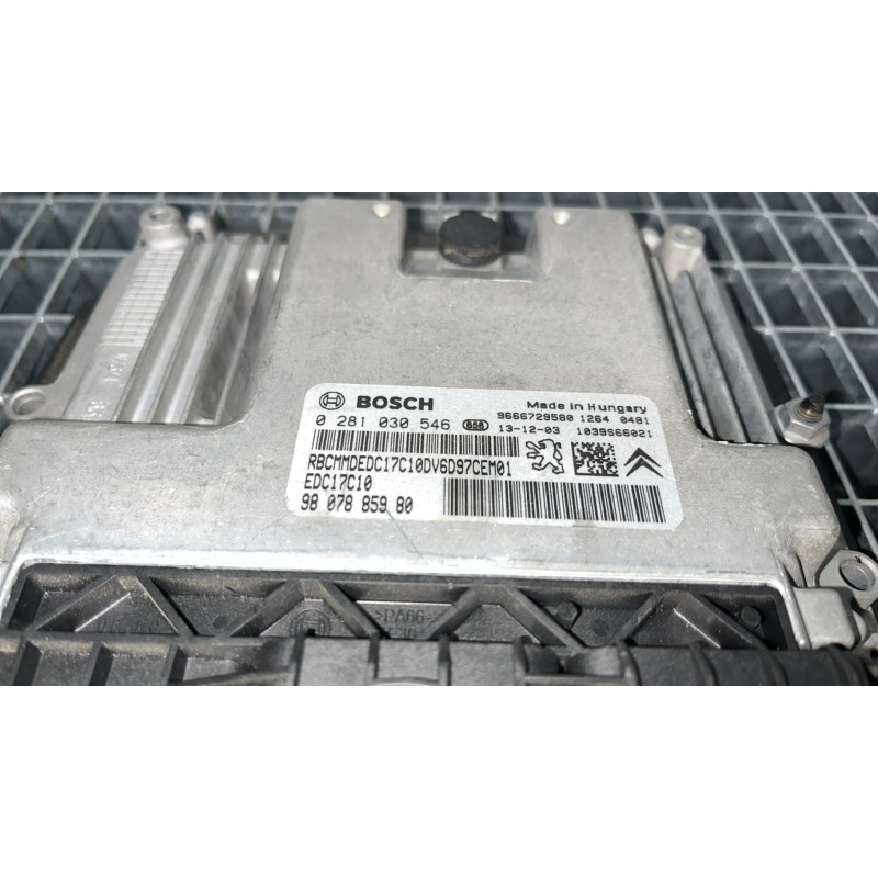 Calculateur moteur CITROEN C4 2 Photo n°3
