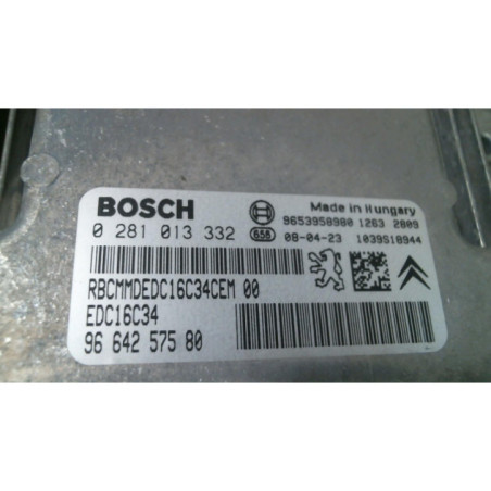 Calculateur moteur PEUGEOT 308 1 Photo n°1