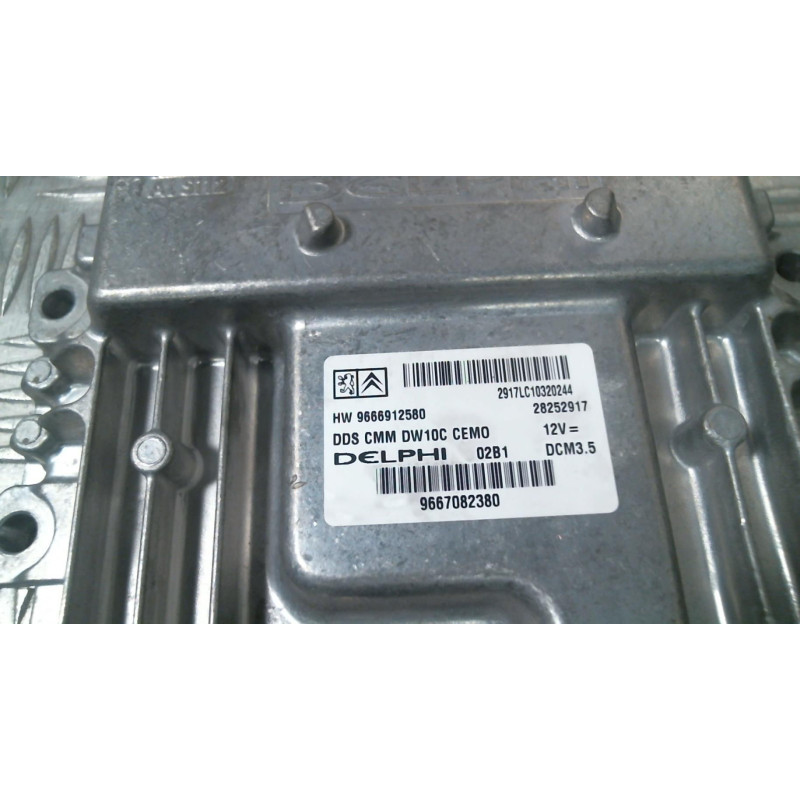 Calculateur moteur CITROEN C5 2 Photo n°2