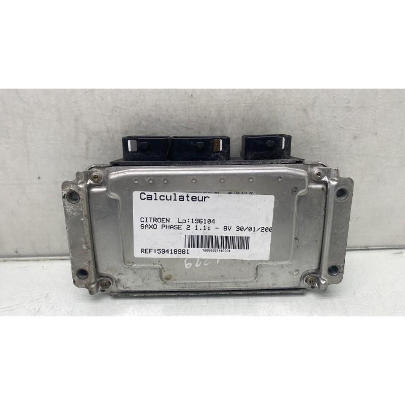 Calculateur moteur CITROEN SAXO Photo n°1